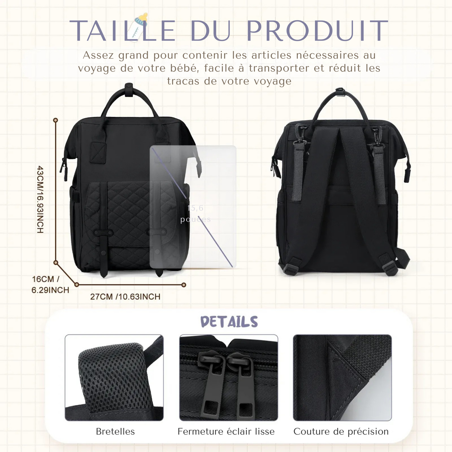 Sac a langer - Nomad