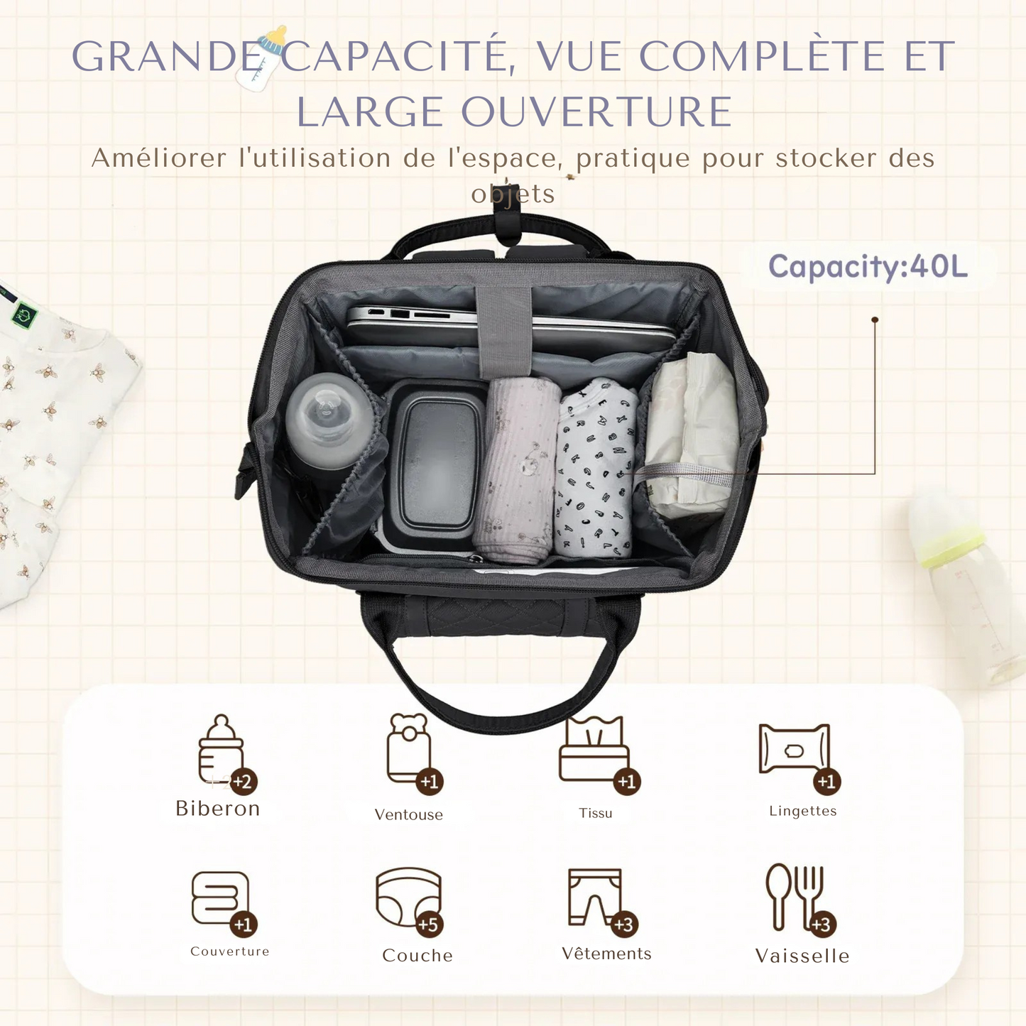 Sac a langer - Nomad
